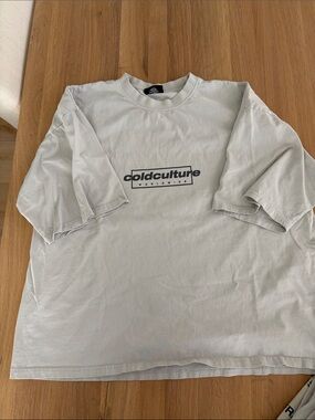 Cold Culture Worldwide Men's Short Sleeve Tee in Light Gray